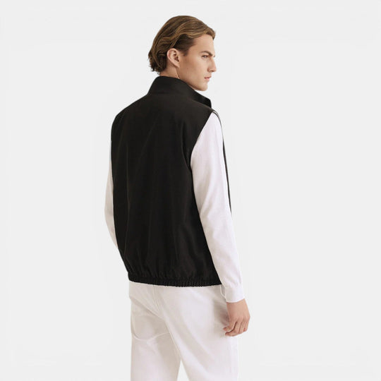 Gilet Réversible Classique Homme Élégant Costume