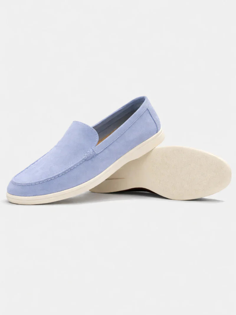 Mocassins Conducteur en Daim Homme à Enfiler Slip-On