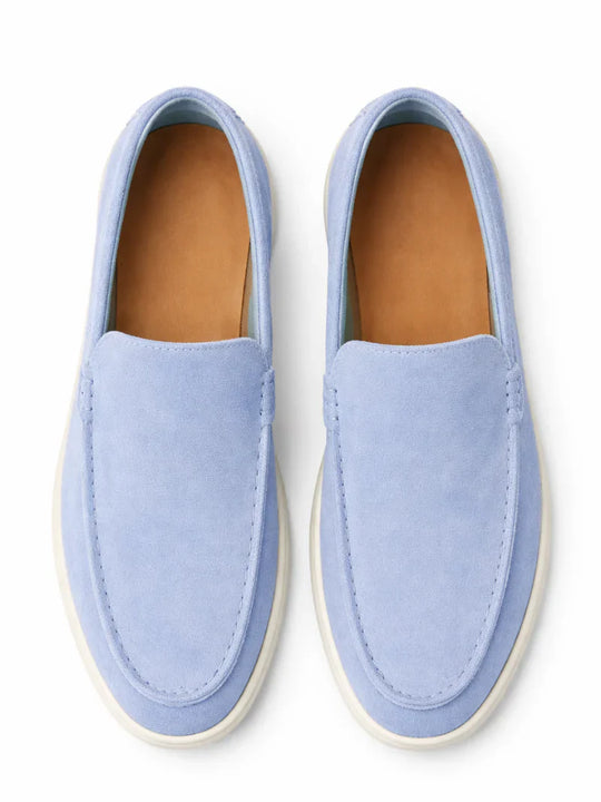 Mocassins Conducteur en Daim Homme à Enfiler Slip-On