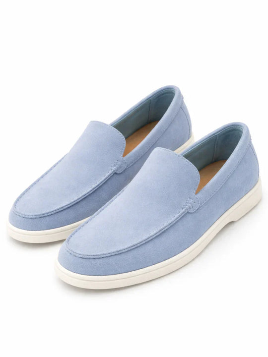 Mocassins Conducteur en Daim Homme à Enfiler Slip-On