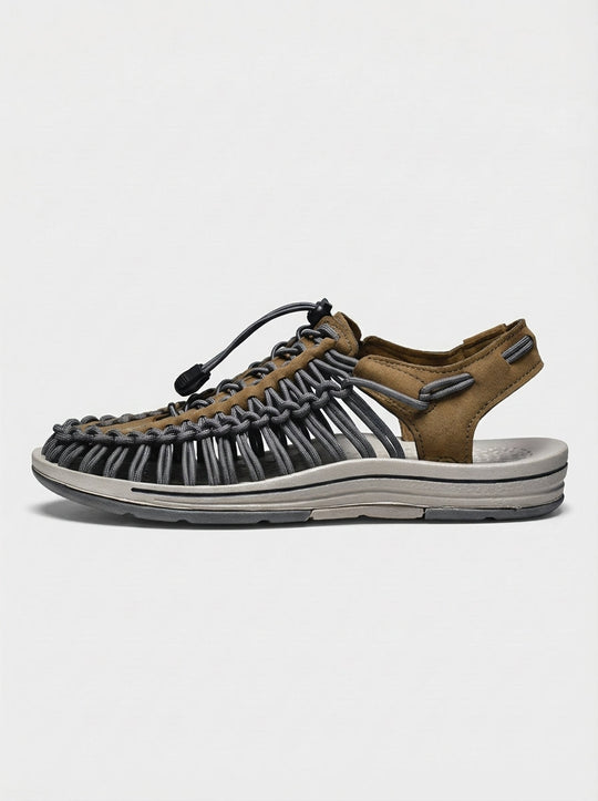 Sandales Fermées Ajourées Homme Été Outdoor Plein Air