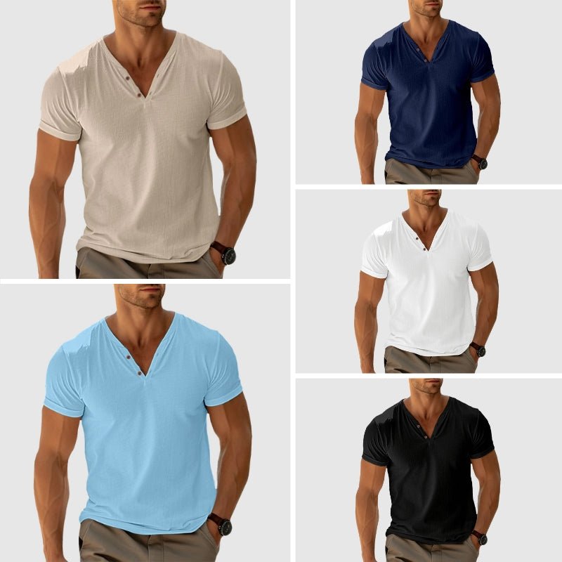 Chemise de Loisir Confort Homme Casual Été Décontractée