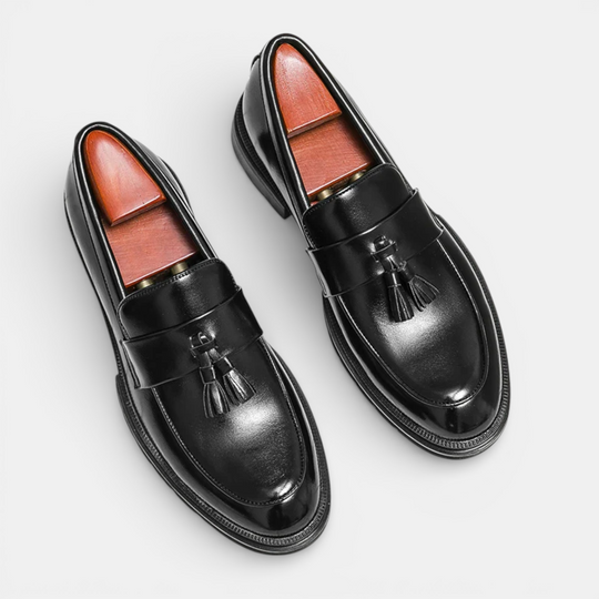Mocassins Confort Élégants Homme Cuir à Enfiler Slip-On