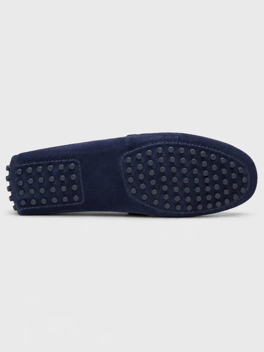 Mocassins Penny en Daim Classiques Homme à Enfiler