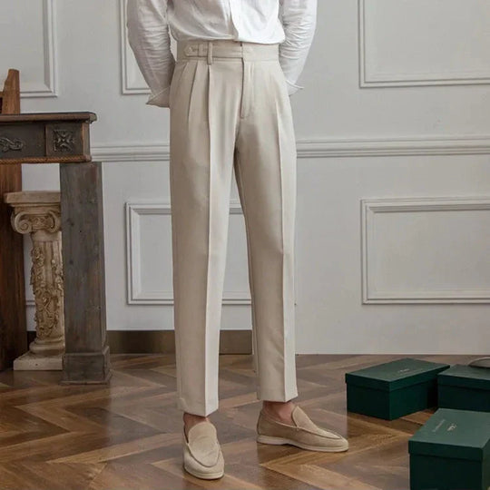 Pantalon Droit Homme Costume Élégant Business Affaires
