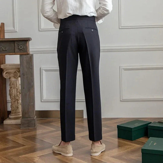 Pantalon Droit Homme Costume Élégant Business Affaires