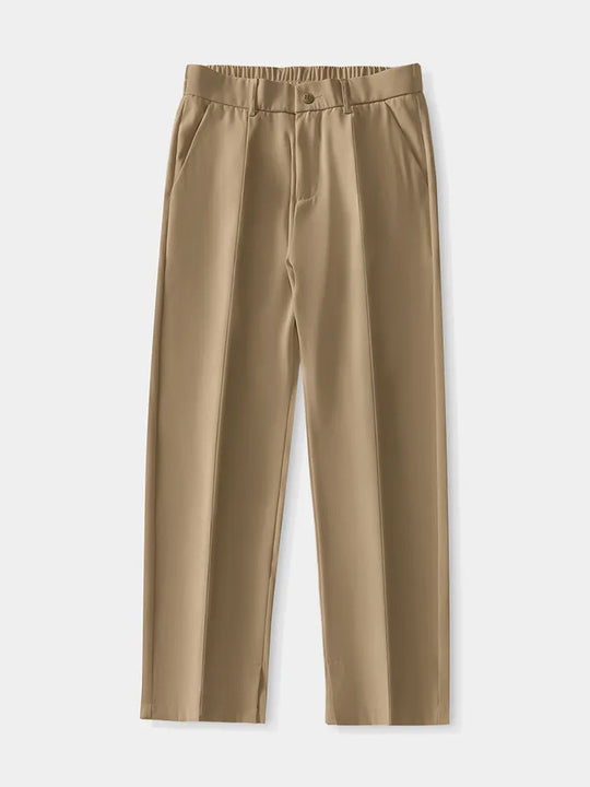 Chino Casual Classique Homme Élégant Pantalon Tissu