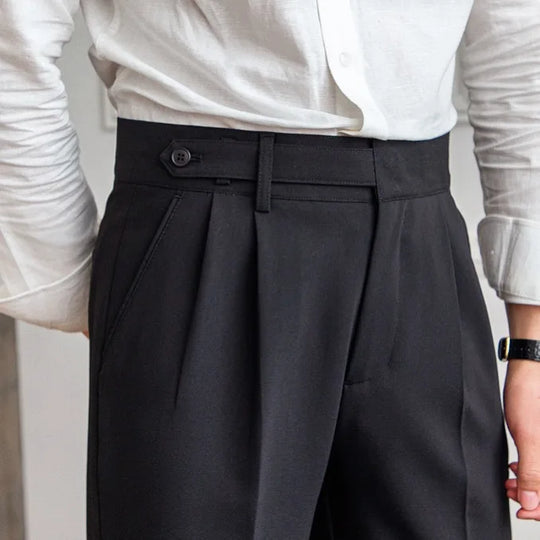 Pantalon Droit Homme Costume Élégant Business Affaires