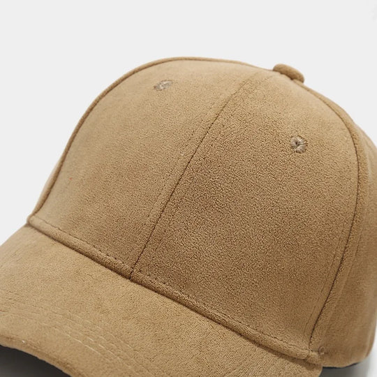 Casquette Aspect Daim Homme Plate Vintage Gavroche