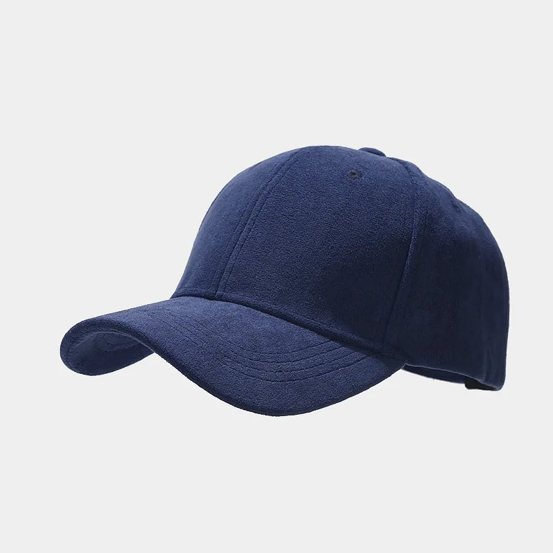 Casquette Aspect Daim Homme Plate Vintage Gavroche