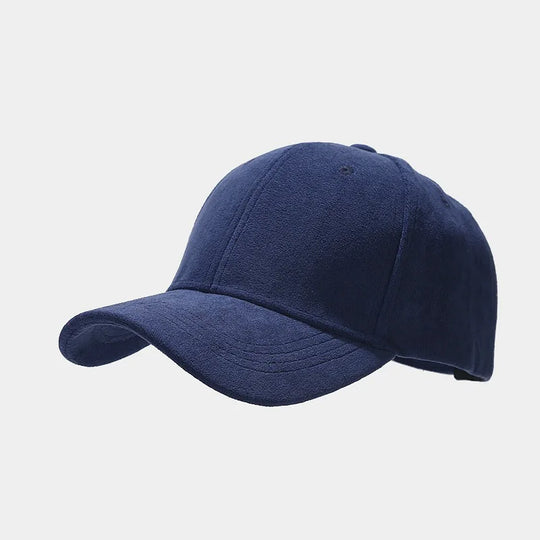 Casquette Aspect Daim Homme Plate Vintage Gavroche