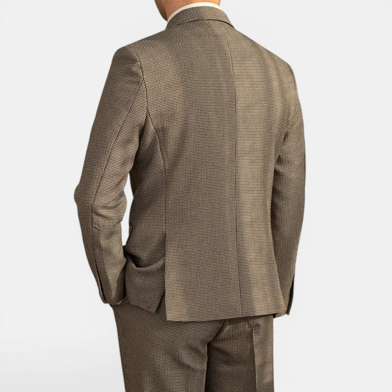 Costume Vintage Deux Pièces Homme Élégant Business Set
