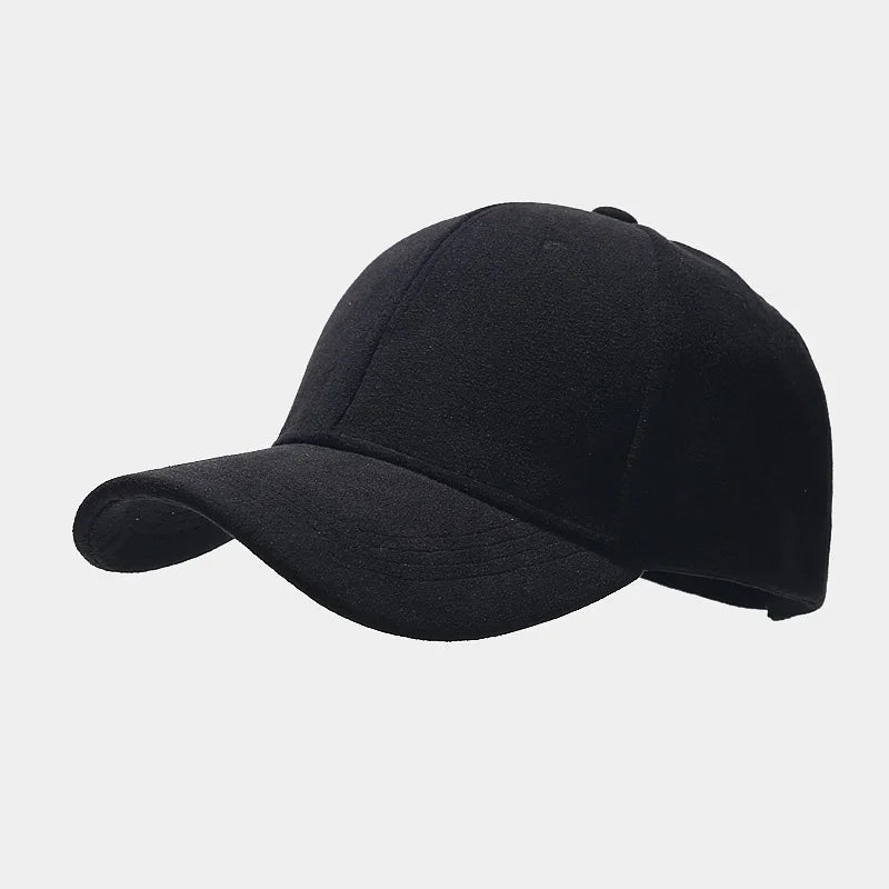 Casquette Aspect Daim Homme Plate Vintage Gavroche