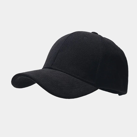 Casquette Aspect Daim Homme Plate Vintage Gavroche