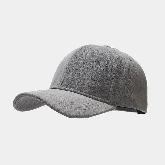 Casquette Aspect Daim Homme Plate Vintage Gavroche