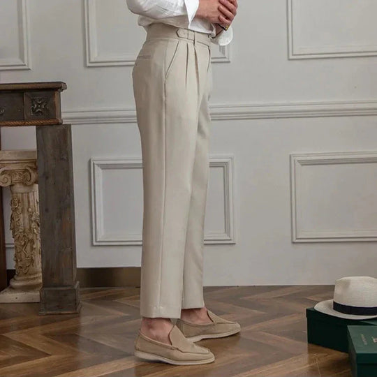 Pantalon Droit Homme Costume Élégant Business Affaires