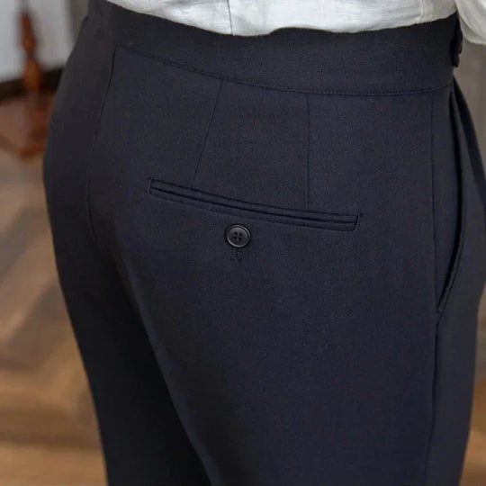Pantalon Droit Homme Costume Élégant Business Affaires