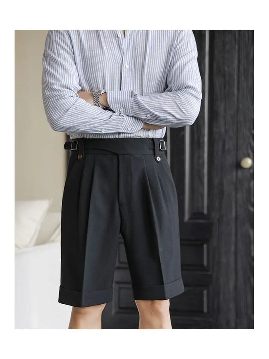 Short en Coton Décontracté Homme Été Plage Droit