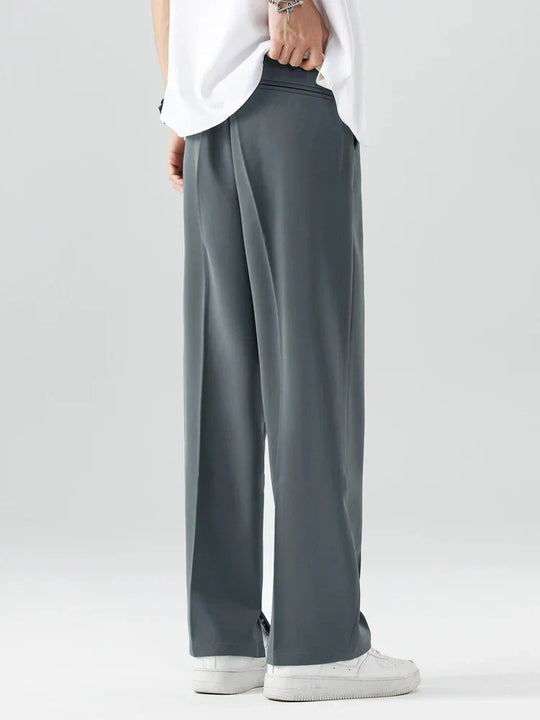 Chino Casual Classique Homme Élégant Pantalon Tissu