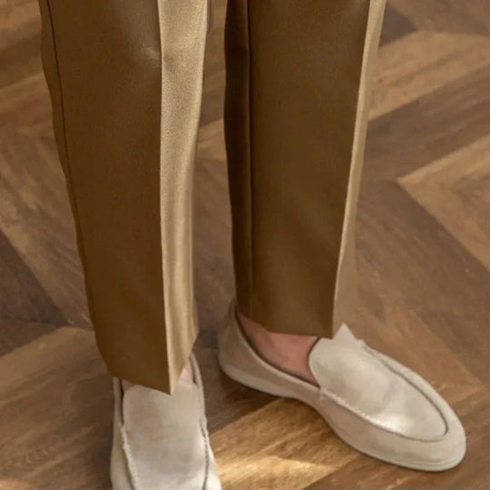 Pantalon Droit Homme Costume Élégant Business Affaires