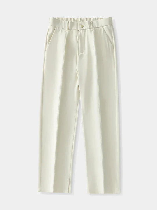 Chino Casual Classique Homme Élégant Pantalon Tissu