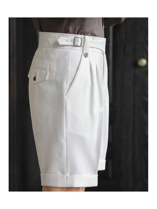 Short en Coton Décontracté Homme Été Plage Droit