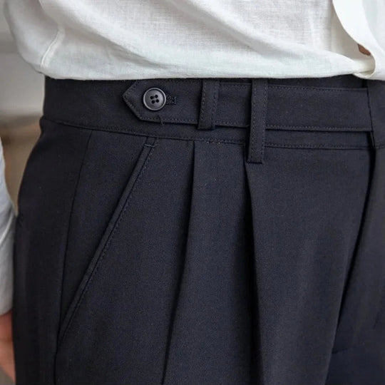 Pantalon Droit Homme Costume Élégant Business Affaires