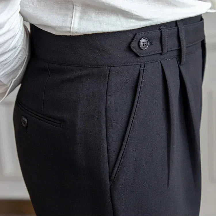 Pantalon Droit Homme Costume Élégant Business Affaires