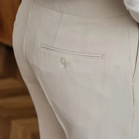 Pantalon Droit Homme Costume Élégant Business Affaires