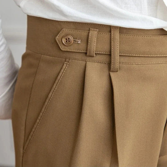 Pantalon Droit Homme Costume Élégant Business Affaires