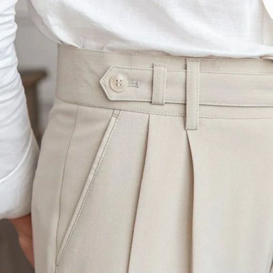 Pantalon Droit Homme Costume Élégant Business Affaires