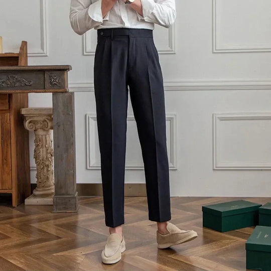 Pantalon Droit Homme Costume Élégant Business Affaires