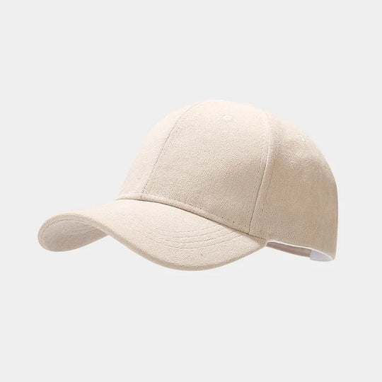 Casquette Aspect Daim Homme Plate Vintage Gavroche