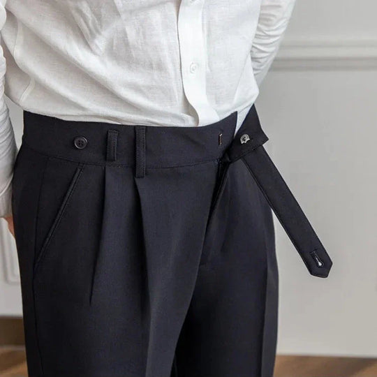 Pantalon Droit Homme Costume Élégant Business Affaires