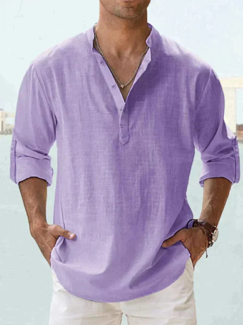 Chemise de Loisir Homme Été Casual Polyvalente