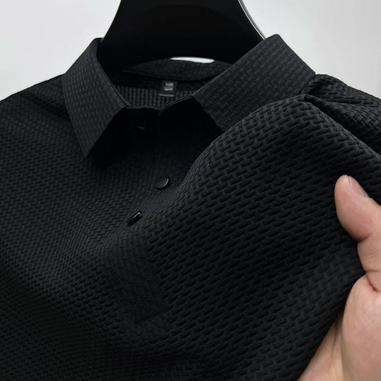 Polo Classique Homme Manches Courtes Été Boutonné