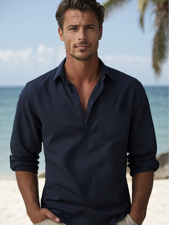 Chemise de Loisir Homme Été Casual Polyvalente