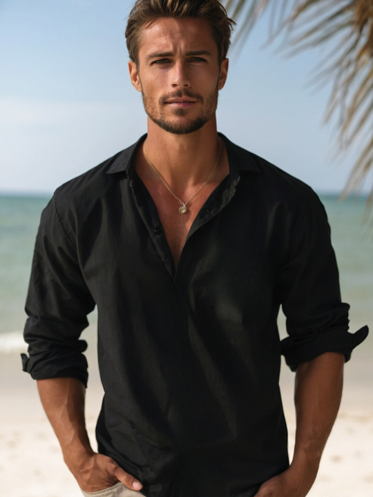 Chemise de Loisir Homme Été Casual Polyvalente