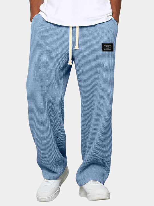Pantalon Relaxed Homme Respirant Casual Tissu Confort