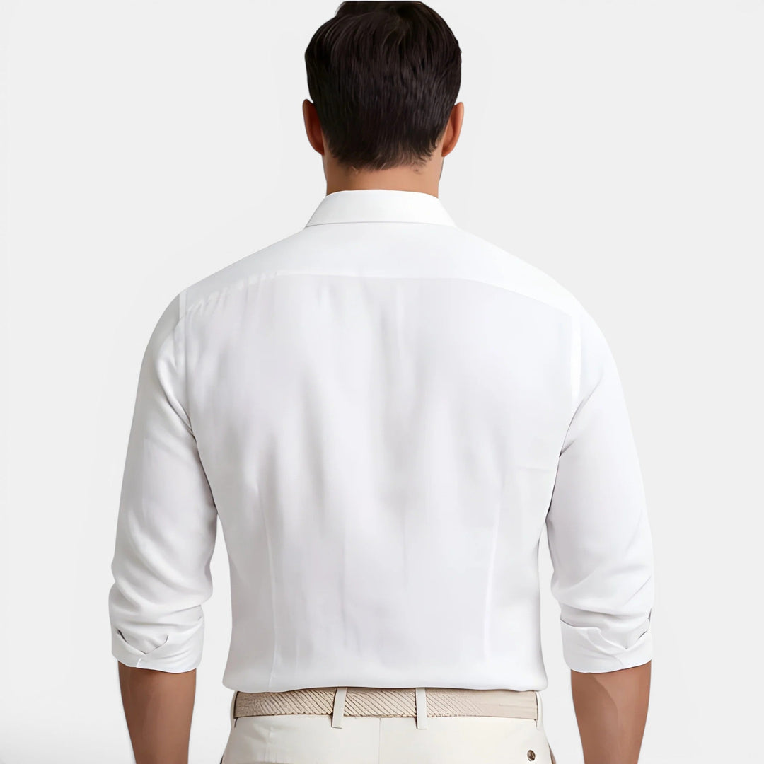 Chemise Lin Coton Homme Été Respirante Casual Légère