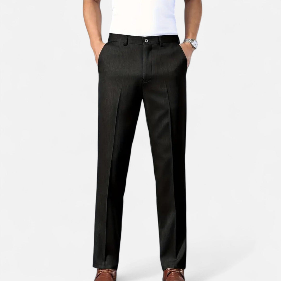 Pantalon de Costume Classique Homme Élégant Business