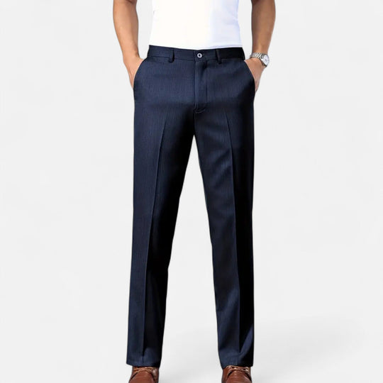 Pantalon de Costume Classique Homme Élégant Business