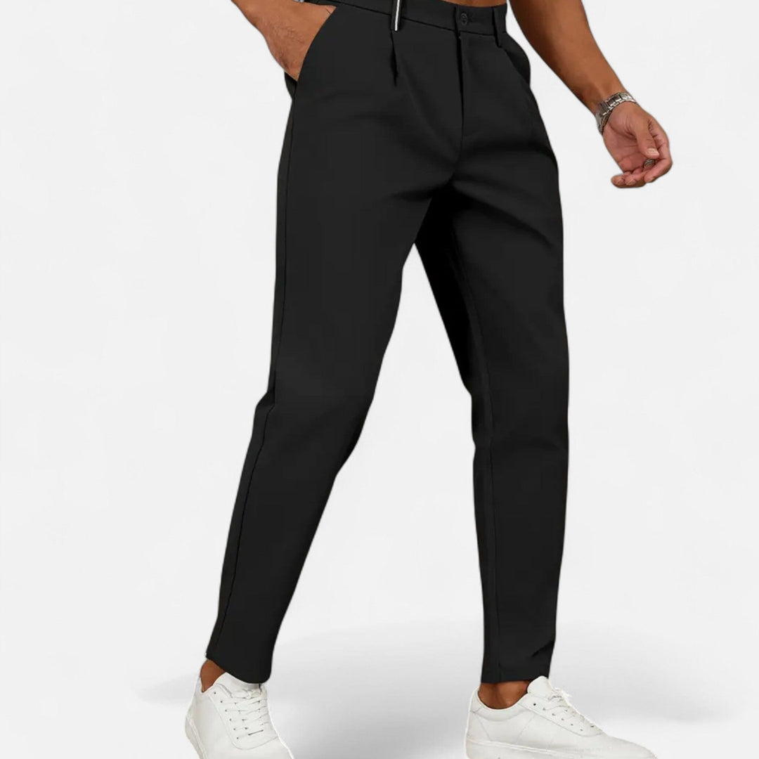 Pantalon Business à Pinces Classique Homme Costume
