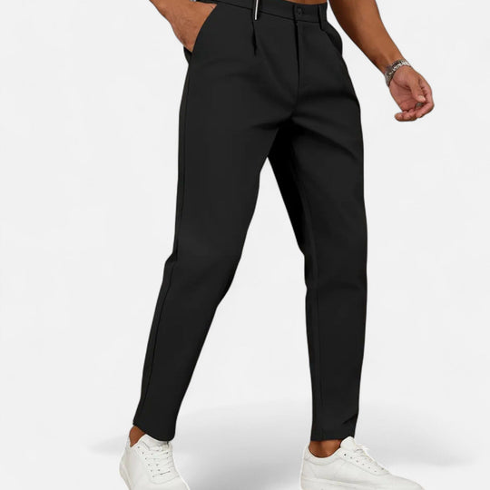 Pantalon Business à Pinces Classique Homme Costume