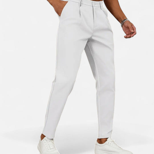 Pantalon Business à Pinces Classique Homme Costume