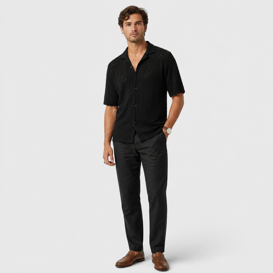 Chemise Smart Casual Élégante Homme Business Loisir