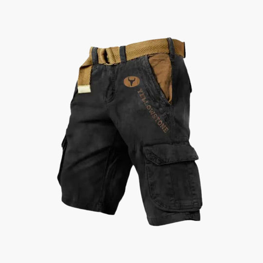 Short Cargo Homme Outdoor Poches Latérales Été Ceinture