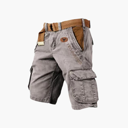 Short Cargo Homme Outdoor Poches Latérales Été Ceinture