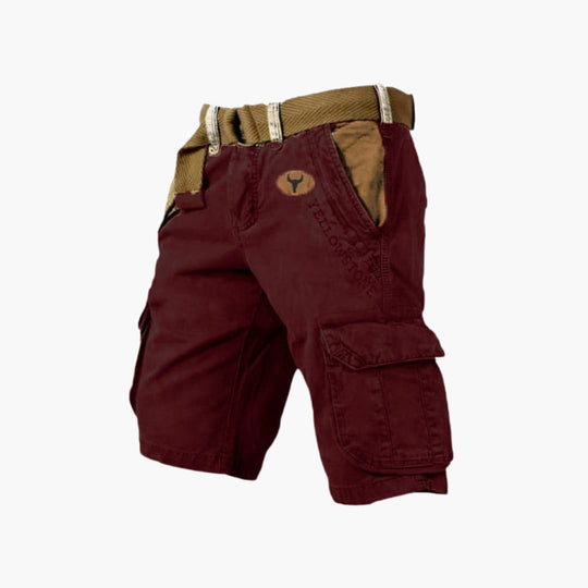 Short Cargo Homme Outdoor Poches Latérales Été Ceinture