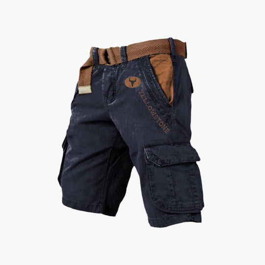 Short Cargo Homme Outdoor Poches Latérales Été Ceinture